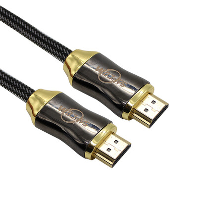 

Safconn Deluxe Edition HDMI HD Digital Line 20 3D Features Laptop TV Cable Projector Set-top Box Video Cable 2 m Black HD0702