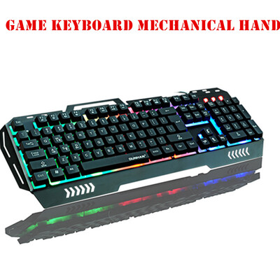 

Игровая клавиатура USB LED Проводная клавиатура с подсветкой Режимы Питание от порта USB Full N-Key опрокидыванием