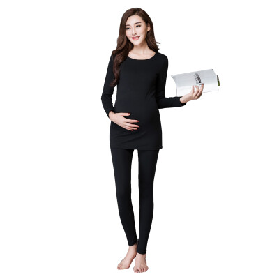 

Pigeon Mummy Pregnant Women Underwear Lingerie Pants Set B7050 Black