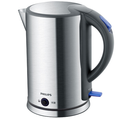 

PHILIPS Электрический чайник 304 из нержавеющей стали 1,7 л с высокой производительностью с изоляцией PTC HD9319 / 21