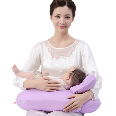 

Music pregnant cotton upgrade version of multi-functional breast pillow feeding breast pillow baby sitting pillow ly805s-z1 romantic smoked purple all yards (60 * 48cm