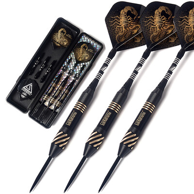 

CUESOUL Q 獣 black scorpion series 22 g steel needle hard dart needle copper dart for sisal dart target three loaded