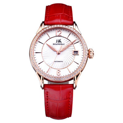 

Shanghai (SHANGHAI) watch fashion trend series set in front of the mother of automatic mechanical watch 597-2