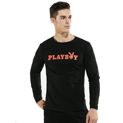 

Playboy (PLAYBOY) HM6506001 Случайный случайный свитер круглой шеи устанавливает длинный рукав свитер черный XXXL
