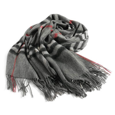 

STORY Of SHANGHAI gray woolen pattern wool scarf autumn&winter ladies shawl warm collar