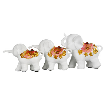 

Jingdong supermarket flowers set red hook nose elephant family of three eleven friends wish to send friends to send girlfriends wedding gifts to move gifts HS16C05R red