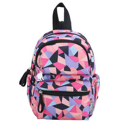

MOMOgirl Cute Mini Portable Shoulder Bag Women's Shoulders Double Shoulders Shoulder Bag Necklace Women's Canvas Bag M5298 Ice Sea Blue Candy