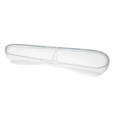 

Baby shop Korean imports transparent children &39s tableware storage box fork spoon tableware portable storage box