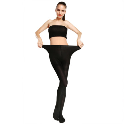 

Jingdong Supermarket Baona Si BONAS A715 200D thick super soft velvet large wide body plus crotch super soft Fuji pantyhose 2 black 1 color