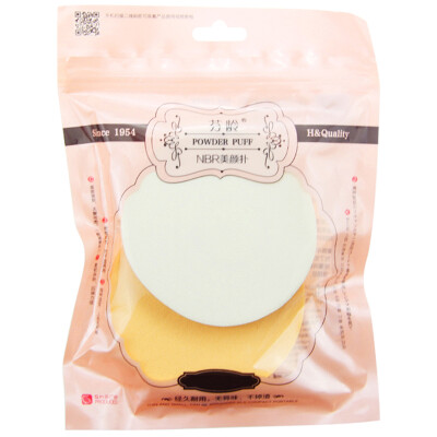 

Jingdong supermarket] Fen ling makeup lotion F3552 make-up puff (dry and wet with no latex three shapes 12 pieces) color random