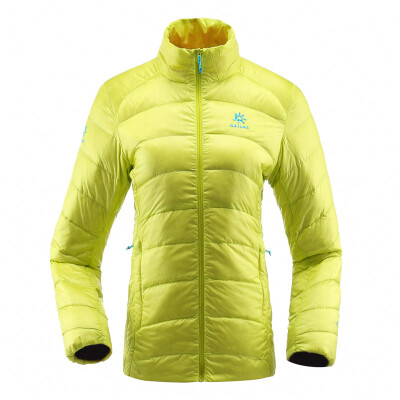 

Kailas (kailas) outdoor down jacket winter women in the short paragraph warm wind thickening down jacket green blue S KG320064