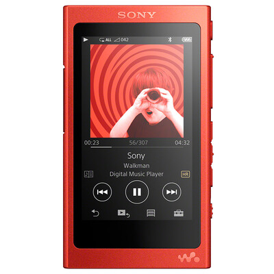 

Sony (SONY) NW-A35 Hi-Res с высоким разрешением без разрушительного шумоподавления музыкальный плеер mp3 (киноварь красный)