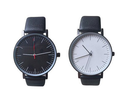 

Unisex Fashion Watch Men Women Lovers Couple Watches PU Leather Quartz Wrist Watch