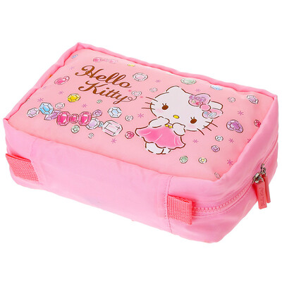 

HELLO KITTY Jewel Prayer Series Travel Suspension Wash Bag Single Zipper Один многоцелевой KT0344