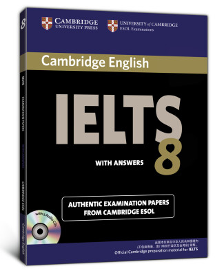 

新东方·剑桥雅思考试全真试题集8（附光盘）[Cambridge English IELTS 8]
