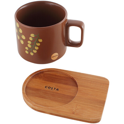 

Coconut family COSTA ceramic creative with coaster mug cup cup milk cup cup fruit autumn fruit 355ml