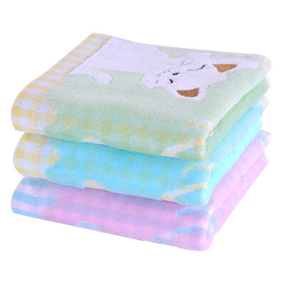 

Jingdong supermarket] Yongliang towel home spinning duo A dream cartoon cotton square four seasons small towel mixed color 4 installed 41g / Article 33 * 33cm