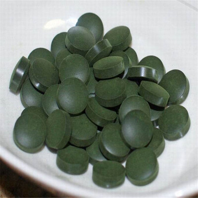 

C-TS051 Anti-fatigue Anti-radiation Enhance-immun 100g green natural Spirulina Tea Tablet Health food 400 пилюль Утверждено