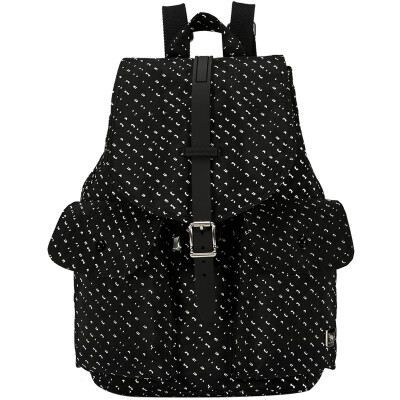 

Love wahshi (oiwas) new letter printing backpack lady Korean casual shoulder bag female OCB1620 black