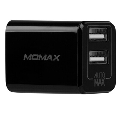 

MOMAX MOMAX dual USB white charger charge head dual USB multi-port charger mobile phone tablet ipad universal black
