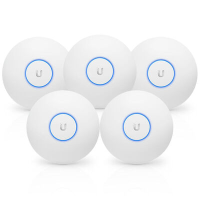 

UBNT Dual Frequency Gigabit Wireless Router 1750M Enterprise Ceiling AP Enhanced Edition 5 Pack Сборка UAP-AC-PRO-5