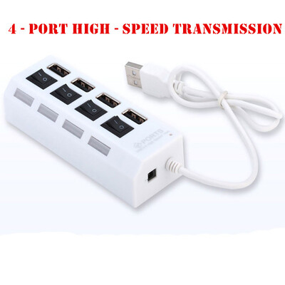 

Конвен- Высокоскоростной 4-портовый USB 2.0 концентратор USB порт USB HUB Портативный USB OTG HUB разветвитель для Macbook Air Lap