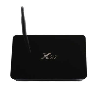 

Amlogic S912 Octa-Core X92 2.4G/5.8G/ 802.11 b/g/n/ac Wifi 2G+16G Tv Box Top EU Plug