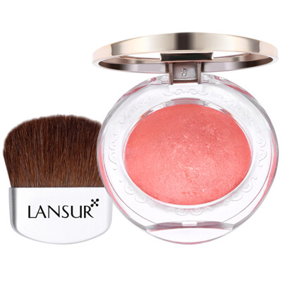 

Lanser (LANSUR) blush can be a point of roasted flour blush 06 Jiao Yan orange 5g (mention bright repair rouge nude makeup thin through