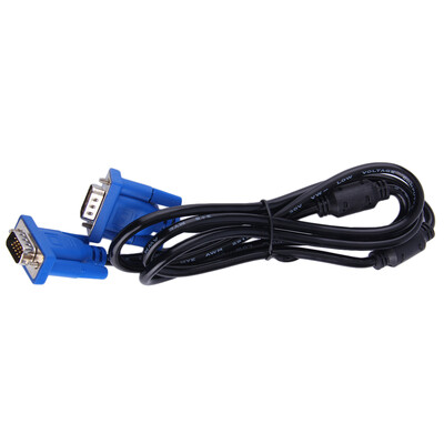 

1.5M VGA SVGA между мужчинами кабель-удлинитель шнура HD 15-контактный кабель