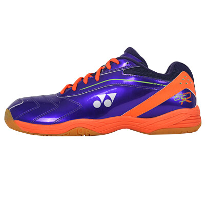 

YNEX YONEX badminton shoes YY men and women shoes professional wear non-slip SHB-200CR purple / yellow 45 yards