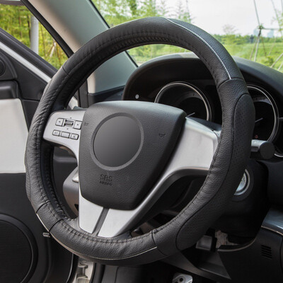 

YooCar автомобильные рулевые комплекты кожаного автомобиля с набором из четырех сезонов общий Honda Fit Mazda Чердак средний серебристый черный 8006