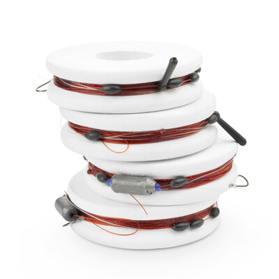 

Vickers WEIS hand-tied to facilitate the line group and more specifications tied to the fish line fishing line main line sub-line fishing line set a group of four with double hook 4.5M3.5 #