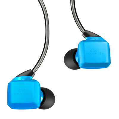 

Wisconsin VSONIC GR07X strong low-frequency professional HIFI in-ear headphones blue