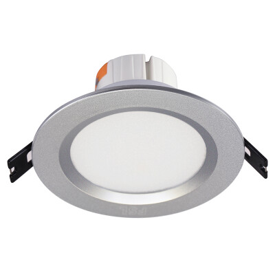 

Foshan lighting FSL LED downlight opening 12 cm integrated 8W4 inch white light US home sand silver