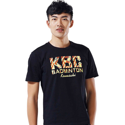 

Kawasaki KAWASAKI men&39s casual short-sleeved T-shirt sweater sportswear badminton sweater loose breathable black ST-16192 2XL