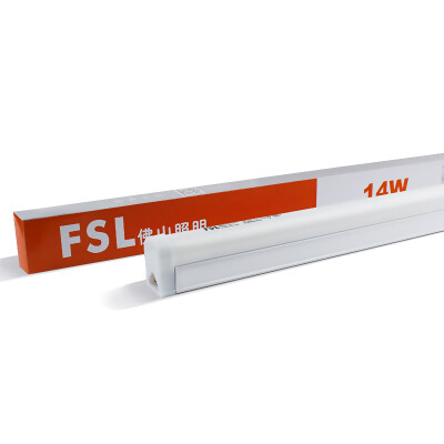 

Jingdong Supermarket] Foshan Lighting (FSL) LED bracket set T5 integrated LED tube 1.2 m 14W warm white 3000K