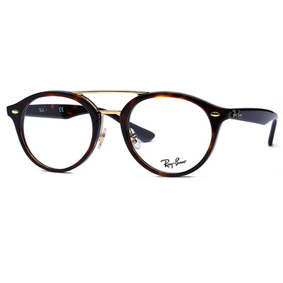 

RayBan Ray Ban очки кадр мужские и женские модели моды черепаховый круглая рамка миопии оптических оправ RX5354F 5674 52mm