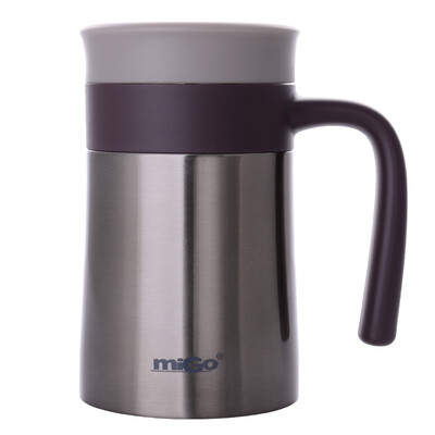 

Jingdong Supermarket] MIGO stainless steel insulation desk cup 0.35L male ladies office cup