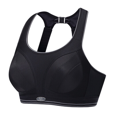 

Yvette YVETTE sports underwear function underwear high-strength shock-proof no steel ring sports fitness vest bra SU6081 black 70C