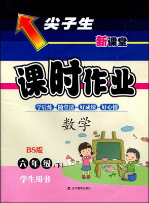 

2017春尖子生课时作业系列：六年级数学下(北师版)（BS版