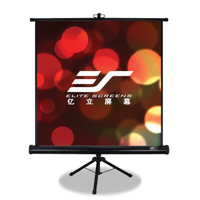 

Элит экран (экраны Elite) ECT50S2 50-дюймовый, один: белый пластиковый держатель 1 занавес экран проекционный экран проектора