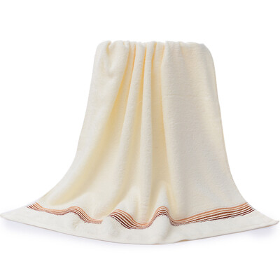 

Grace towel home textile cotton absorbent soft towel beige 280g 130 68cm