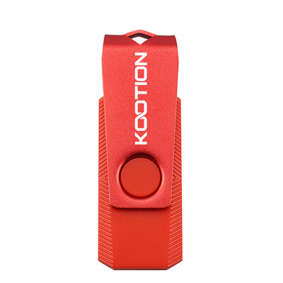 

Metal Swivel USB Flash Drive Pen Stick 16GB 32GB 64GB Red