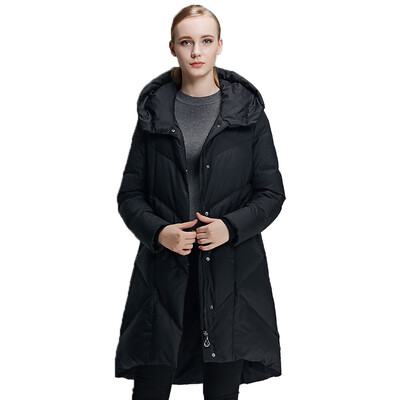 

Pierre cardin 23C3665 female fashion urban leisure long down jacket black XL 175