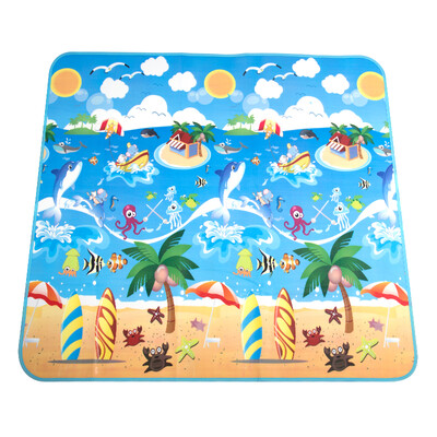 

Wolf walker outdoor picnic mat moisture mats children mats game carpet climbing mat sea paradise about 190 180cm