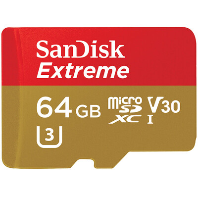 

SanDisk Extreme microSD Memory Card 64GB