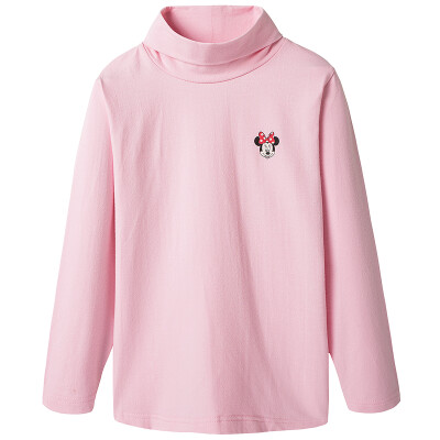 

Disney Disney neutral children tender pink skin moisturizing thin cotton children half-high collar long-sleeved shirt 28715A0 tender pink 160