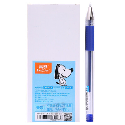 

True color TrueColor 009 neutral pen black 05mm universal head 12 loaded