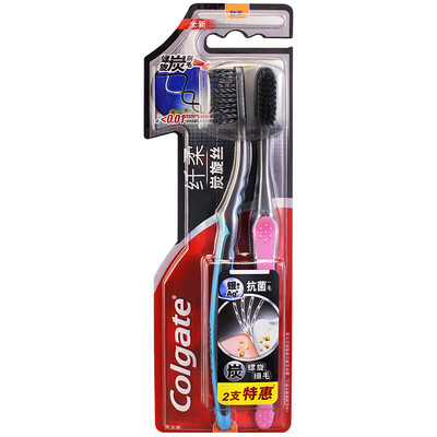 

Colgate Soft Spiral Bristle Toothbrush 2-PCs