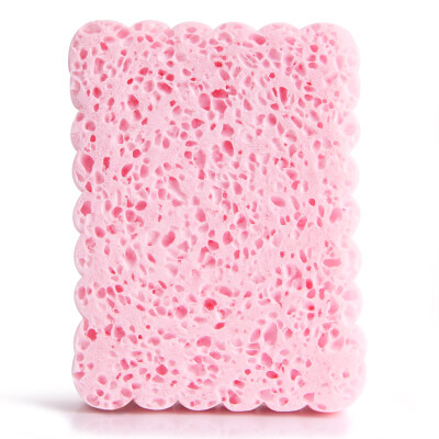 

UPLUS thick hole three-dimensional wood pulp wash wash wash Yan cotton color random Cleansing cleansing cleansing pores horn skin skin sponge